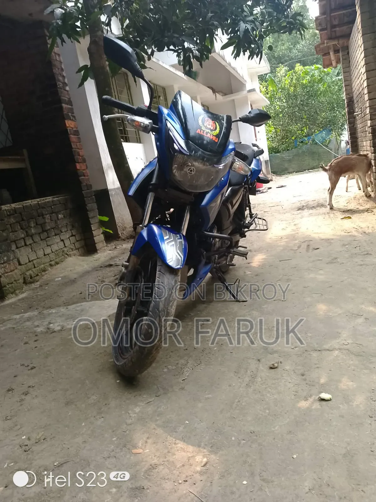 TVS Apache RTR 160 2V 2018 Blue