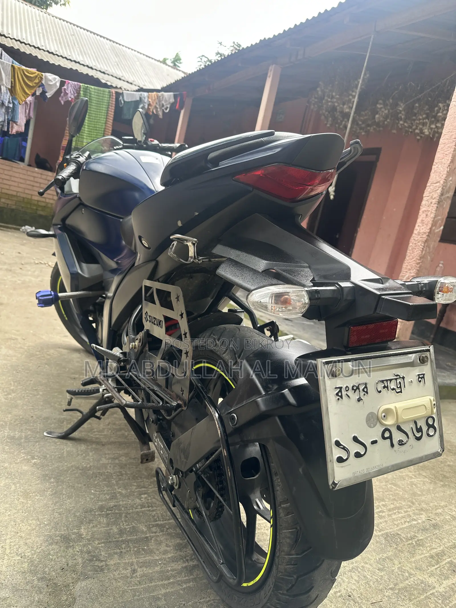 Suzuki Gixxer SF 2024 Blue