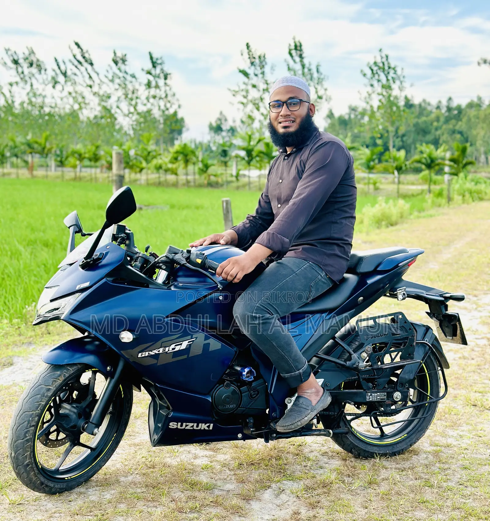 Suzuki Gixxer SF 2024 Blue