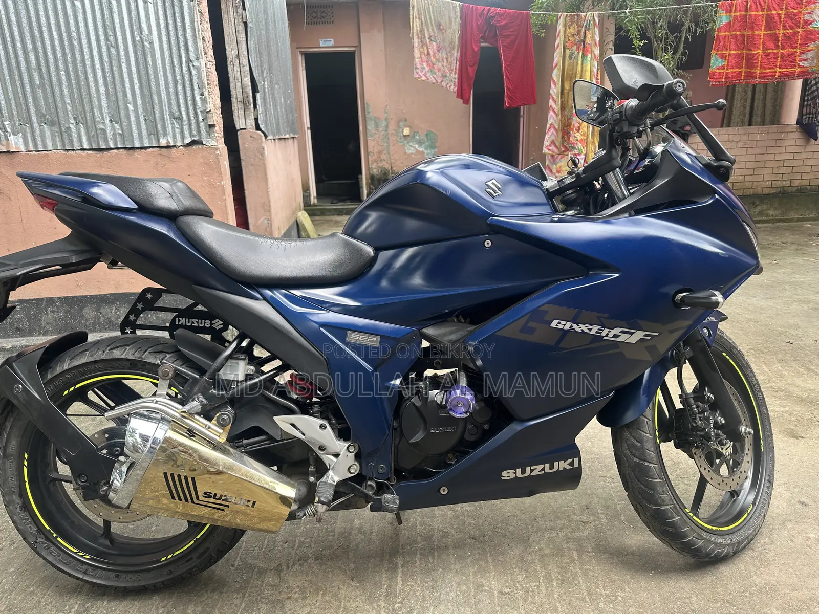 Suzuki Gixxer SF 2024 Blue