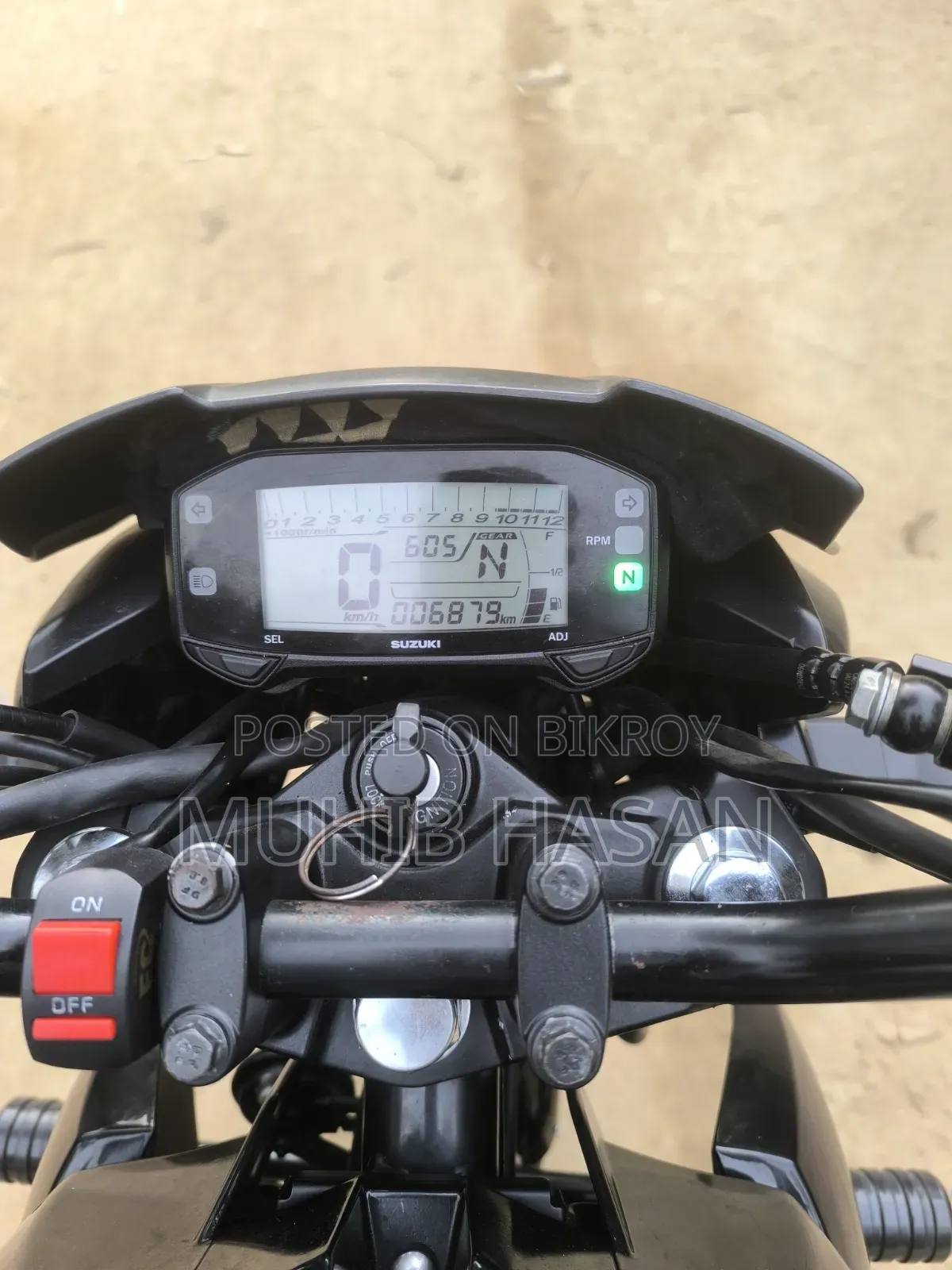 Suzuki Gixxer 2024 Black