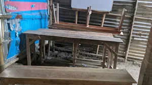 6 Pairs of 5-Foot Benches Available for Sale