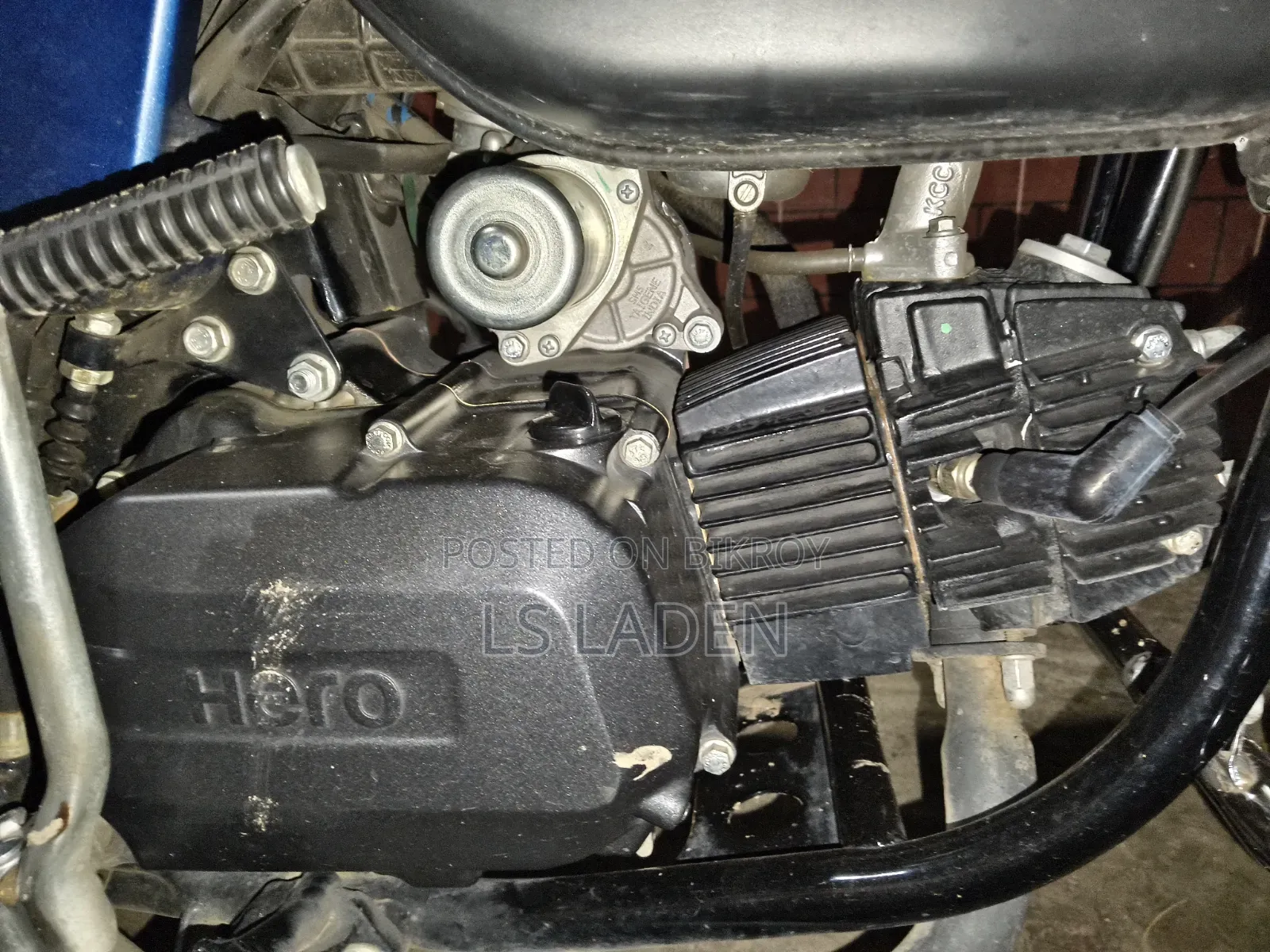 Hero Splendor Plus Sports 2025 Blue