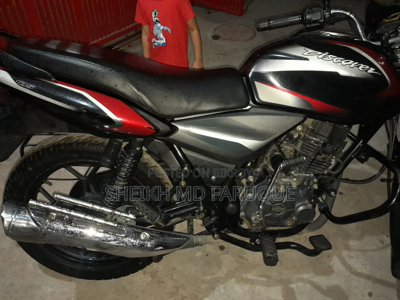 Bajaj Discover 125 2019 Black