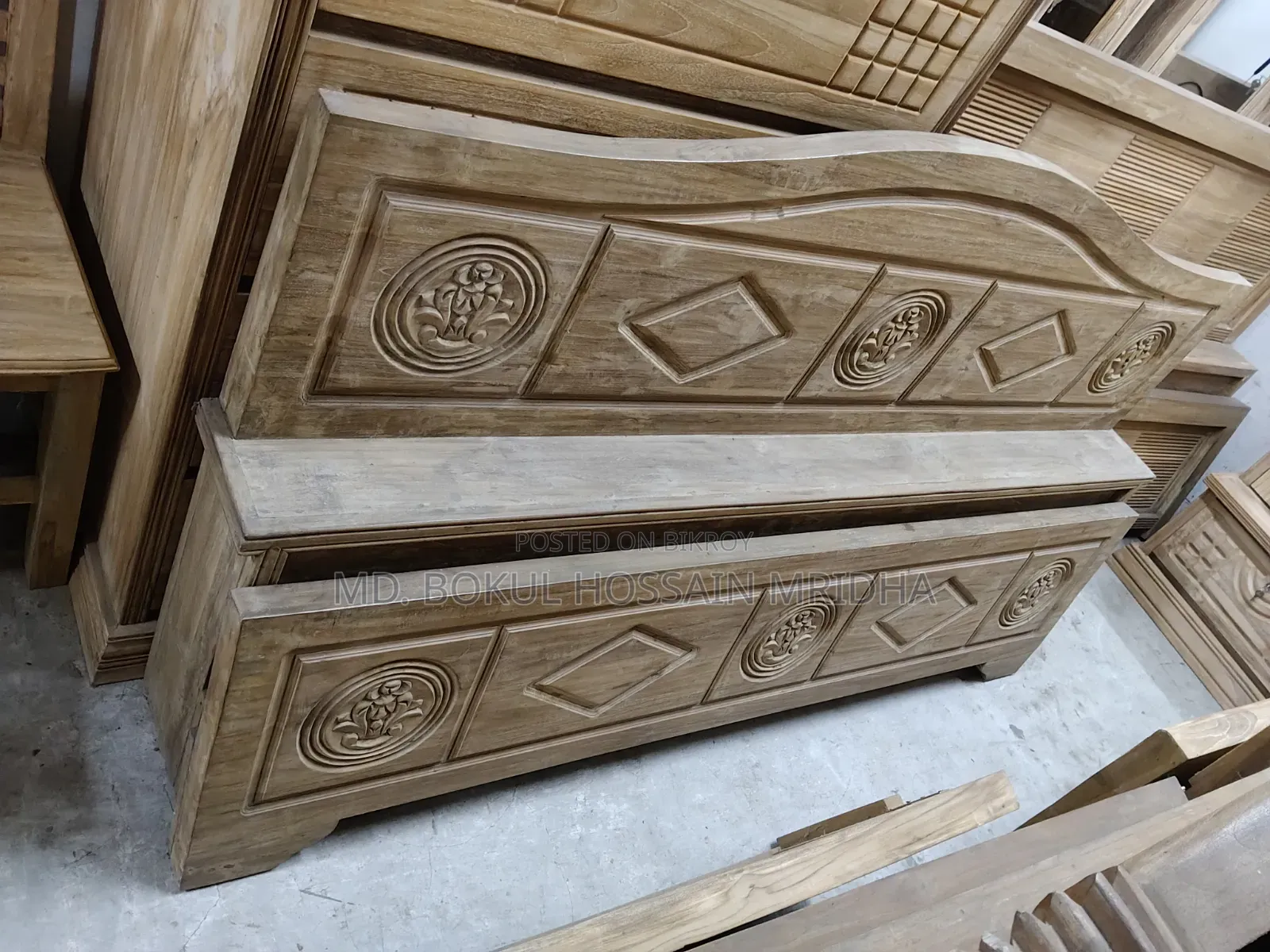 Bed 6*7 Chittagong Segun Wood