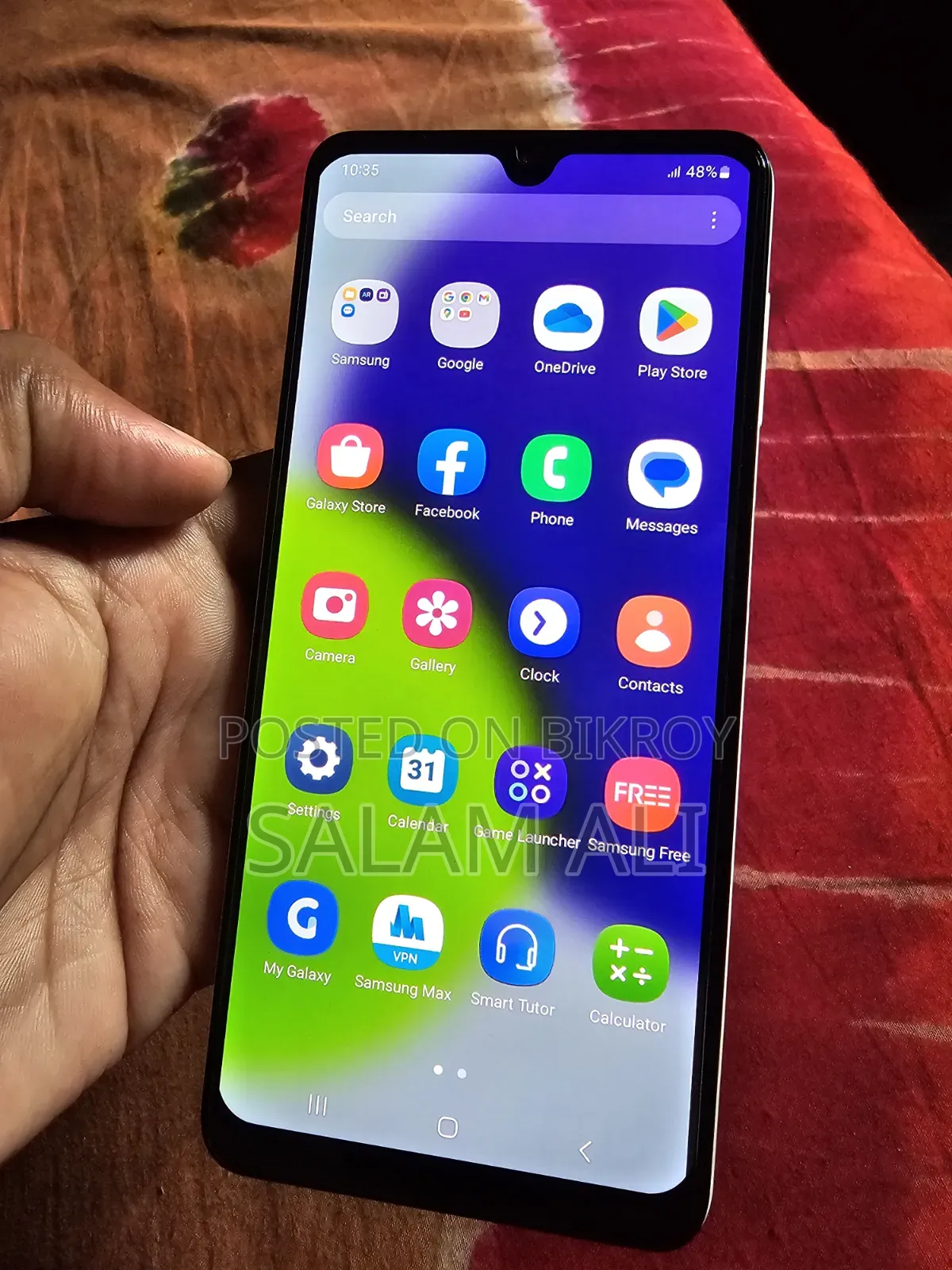 স্যামসাং গ্যালাক্সি এ২২ ১২৮ জিবি বেগুনি