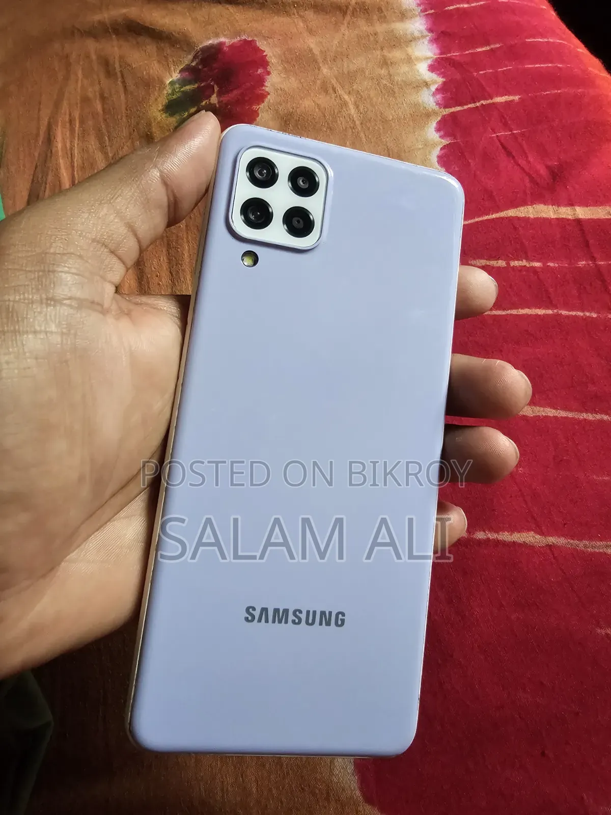 স্যামসাং গ্যালাক্সি এ২২ ১২৮ জিবি বেগুনি