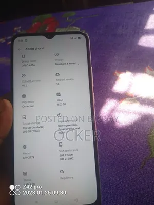 Oppo A15s 256 GB White