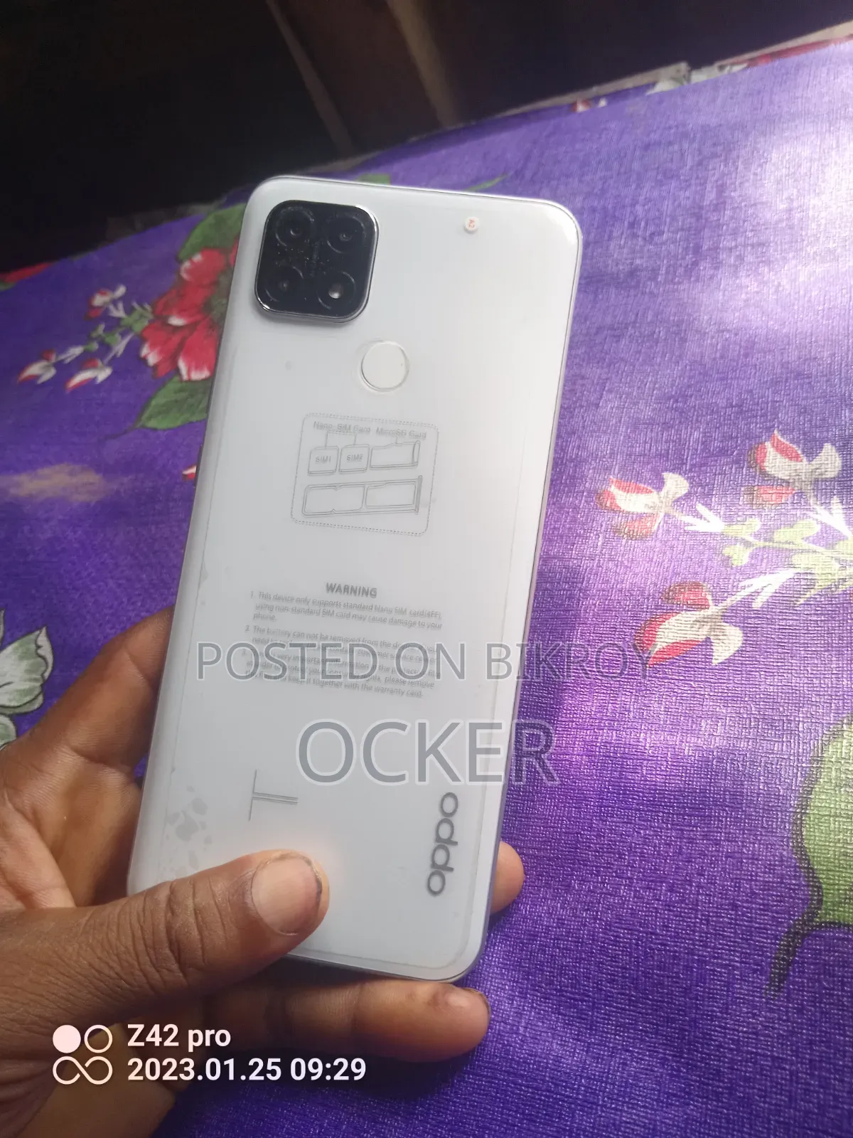 Oppo A15s 256 GB White