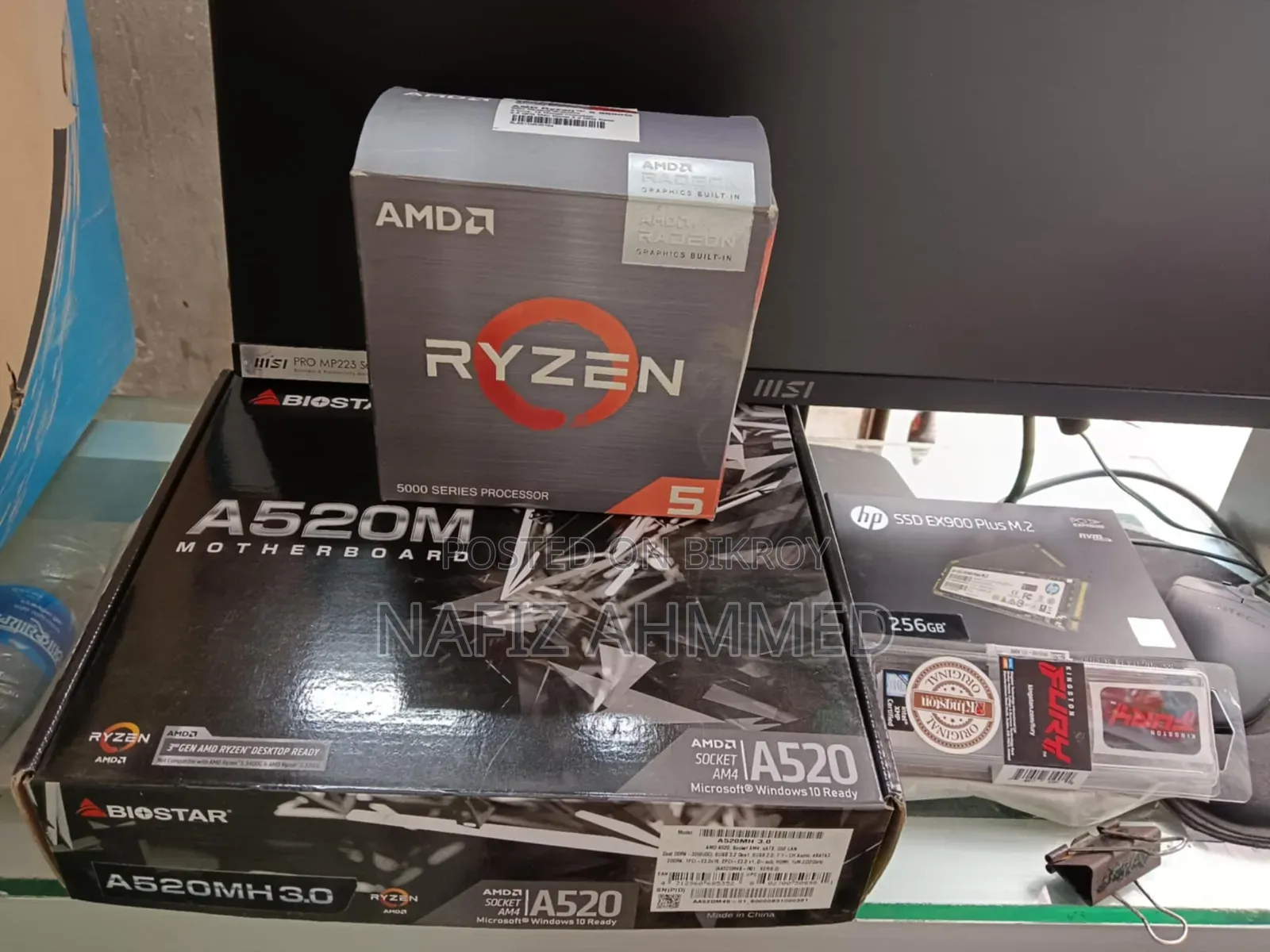 Desktop Computer 32GB AMD Ryzen 9 SSD 1T