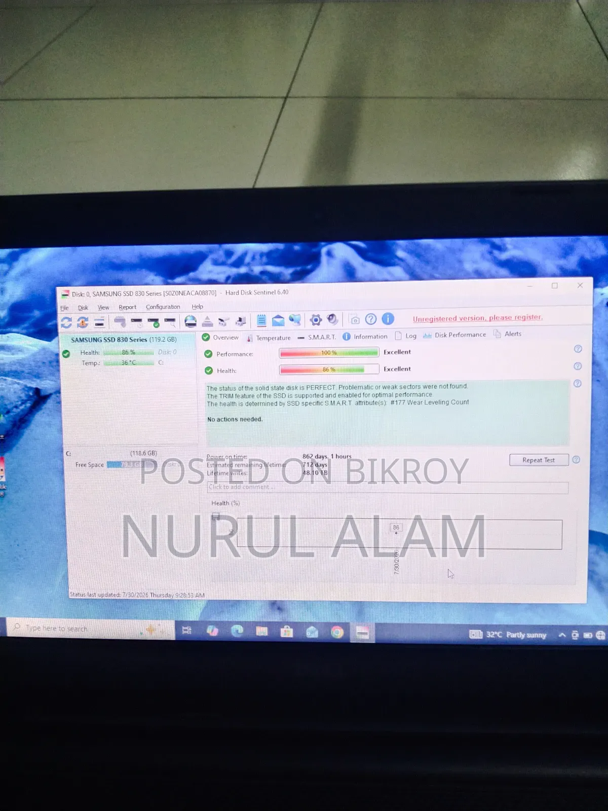 ল্যাপটপ ডেল ইন্সপায়রন ১৪ ৩৪২১ ৬জিবি ইন্টেল কোর আই৩ এসএসডি ১২৮জিবি