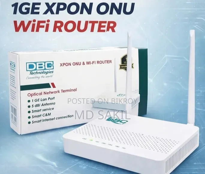 DBC Technologies 1GE XPON ONU Wi-Fi Router