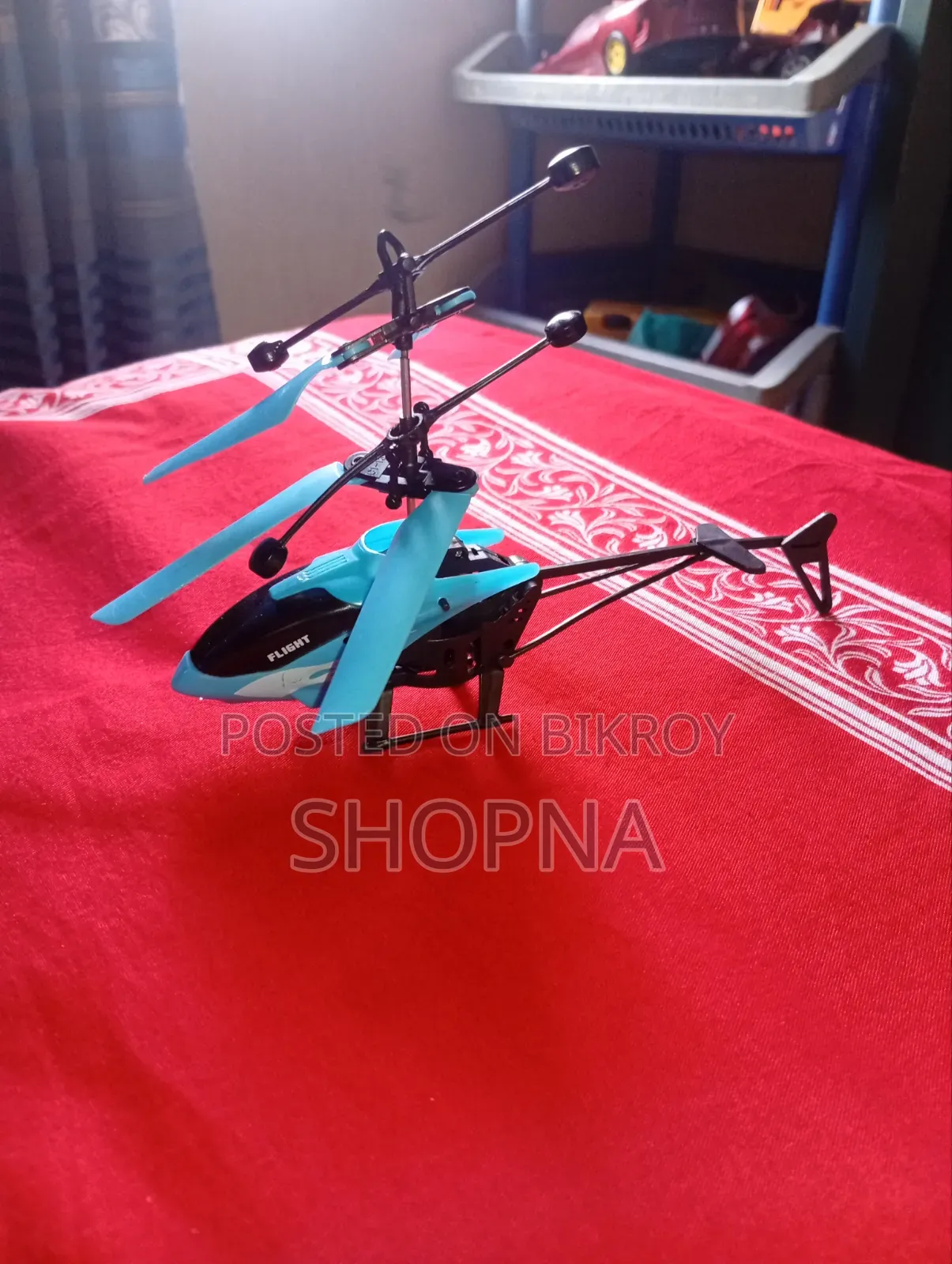 Remote Control + Sensors Control Helicopter