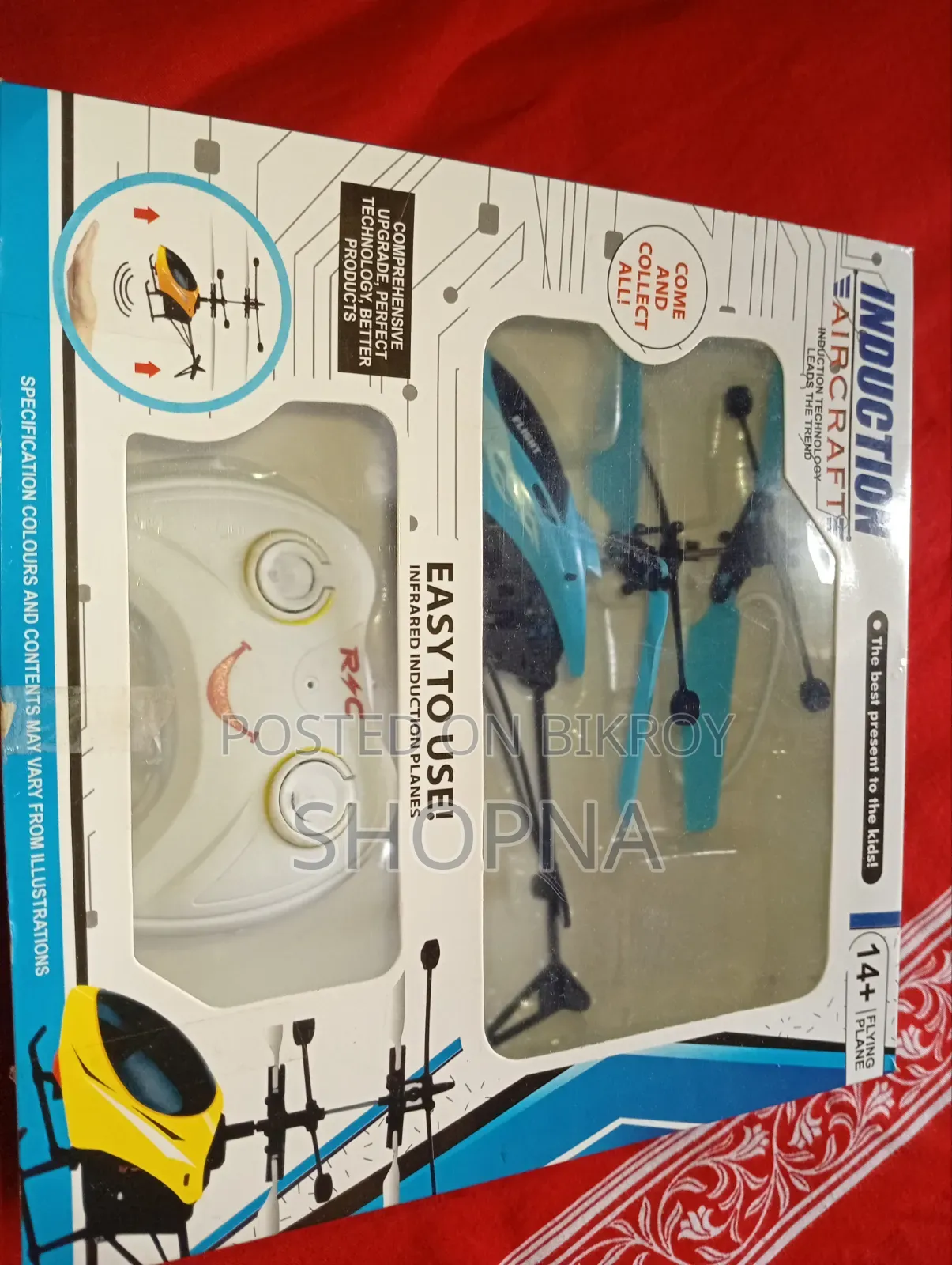 Remote Control + Sensors Control Helicopter