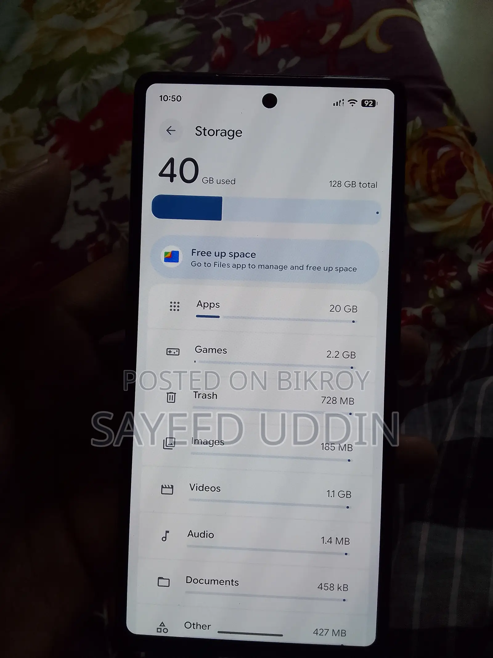 নিউ গুগল পিক্সেল ৬এ ১২৮ জিবি ব্ল্যাক
