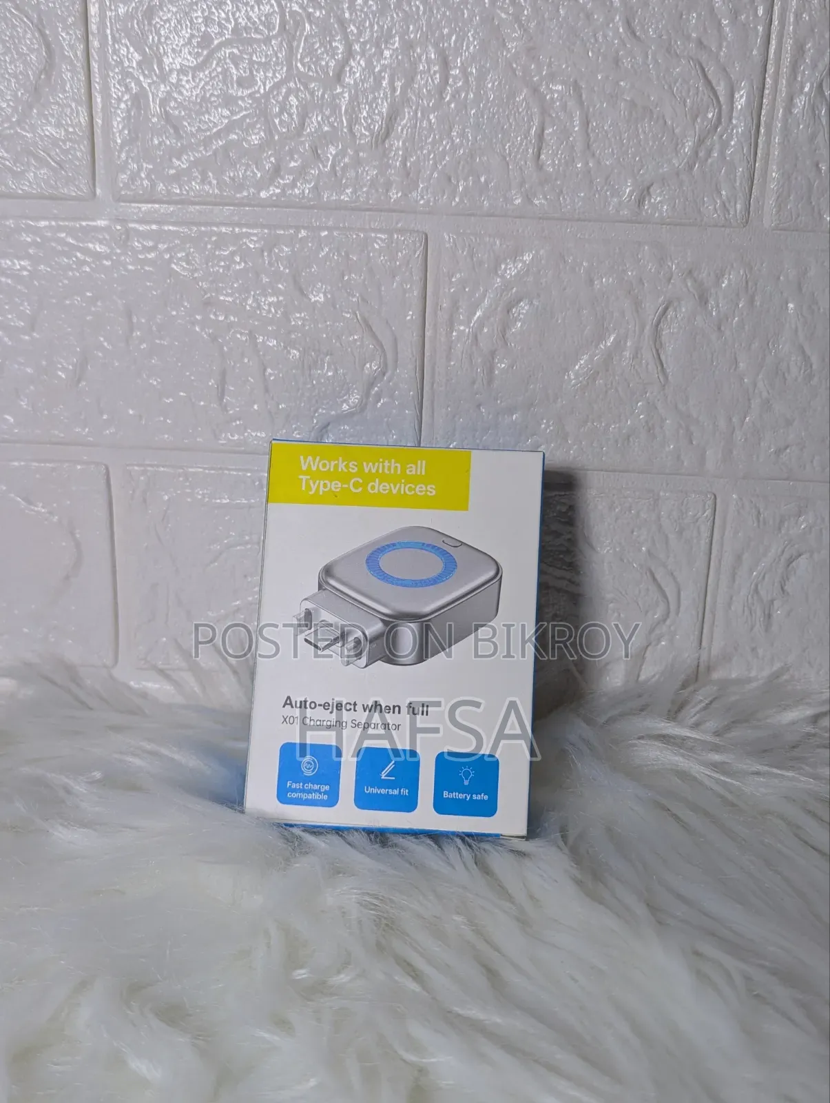 X01 Type-C Magnetic Charging Separator | Fast Charging | New