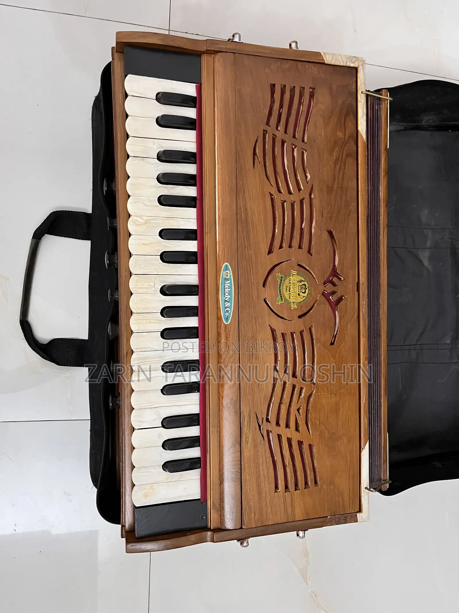 Wooden Harmonium by Melody Co.