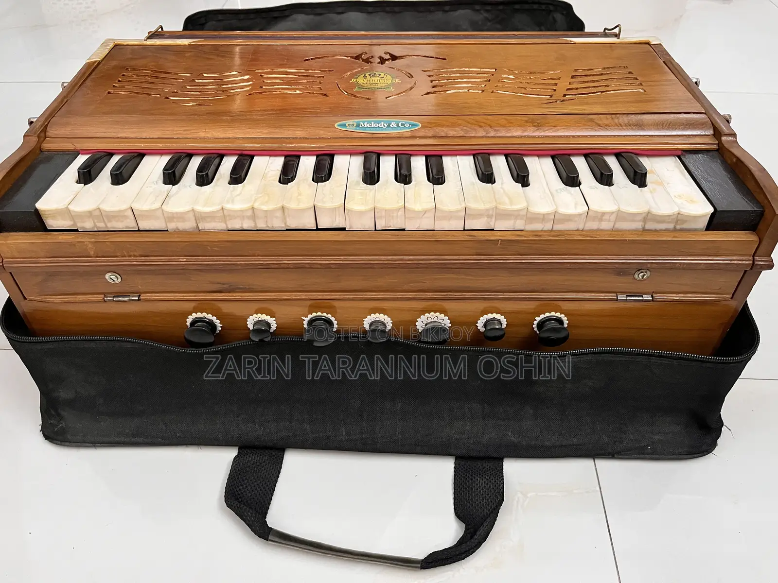 Wooden Harmonium by Melody Co.