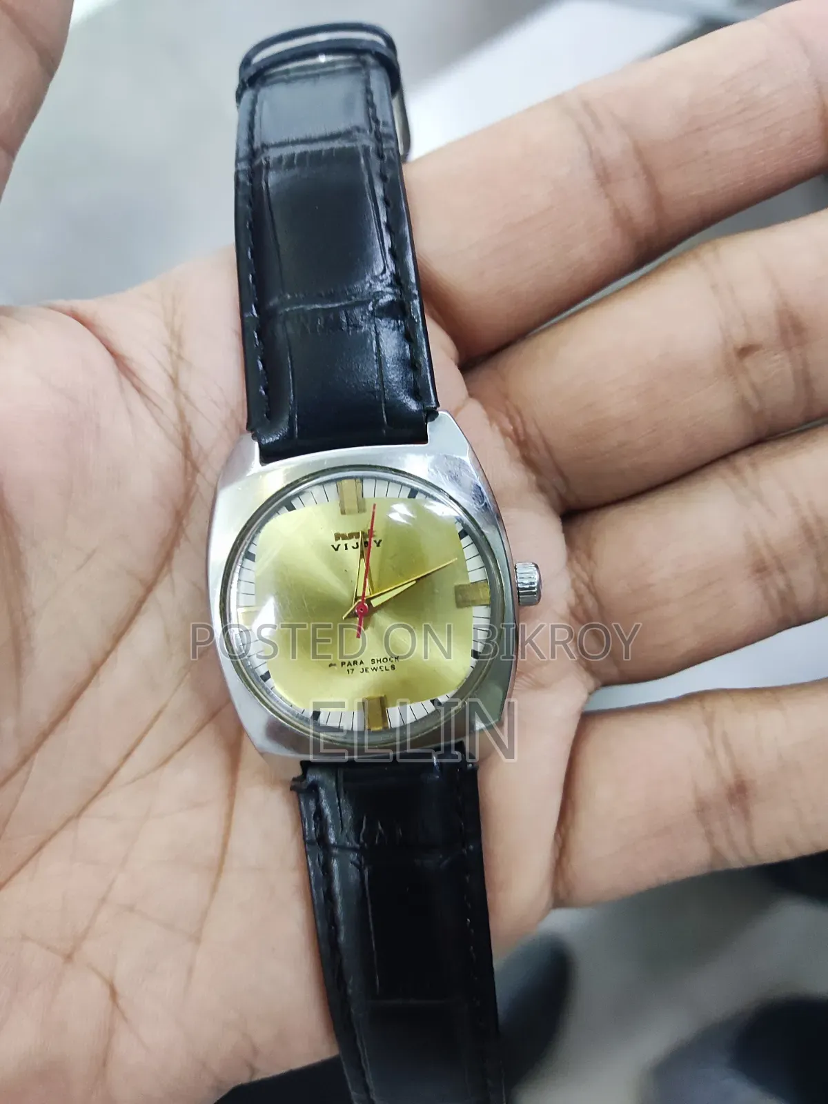 Vijay HMT Para Shock 17 Jewels Mechanical Watch