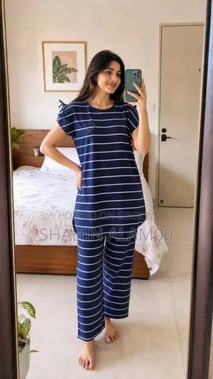 Cotton Tshirt and Pant Set