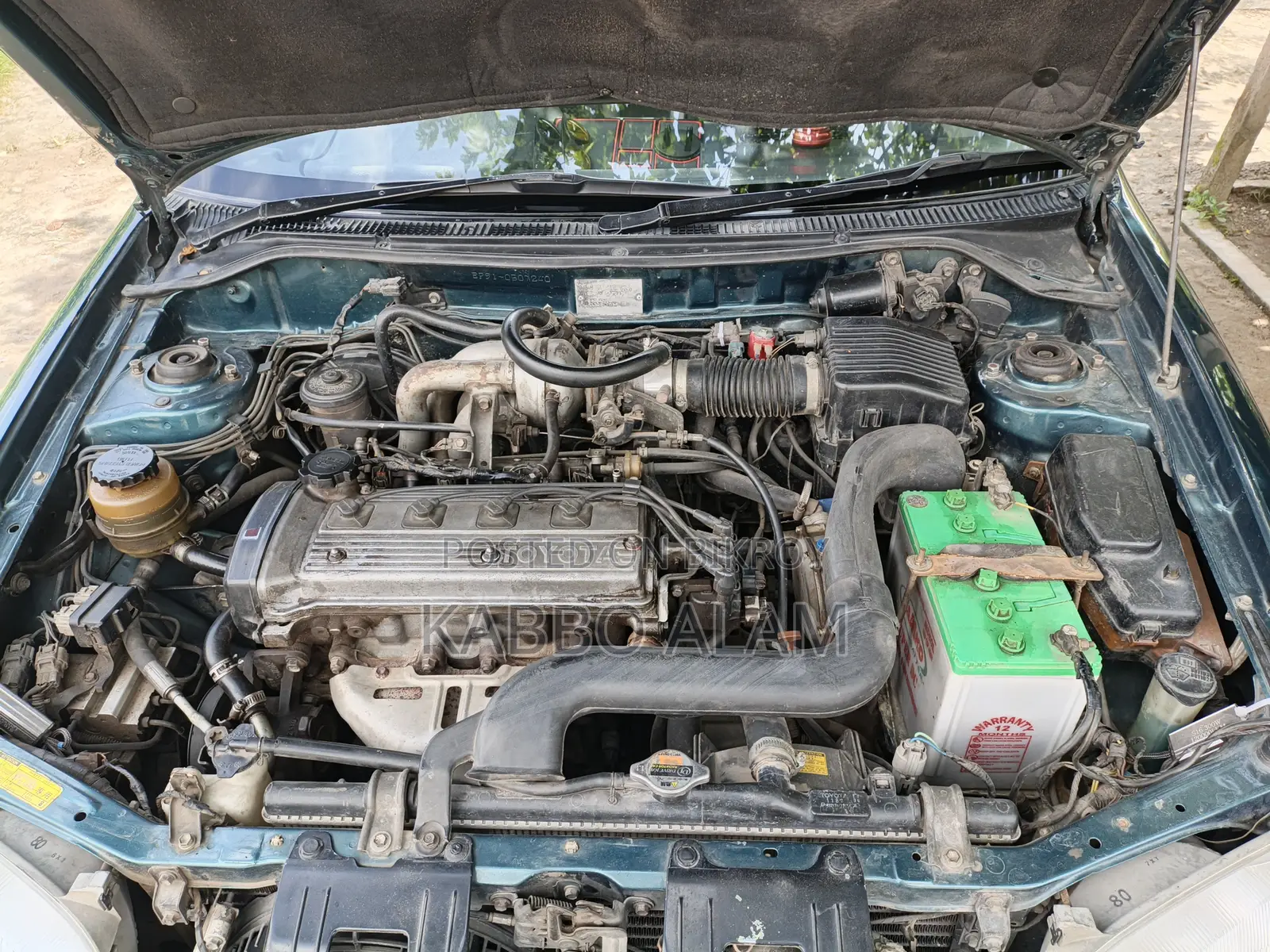 Toyota Starlet 2000 Green
