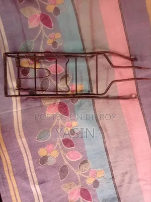 Bicycle rear carrier.