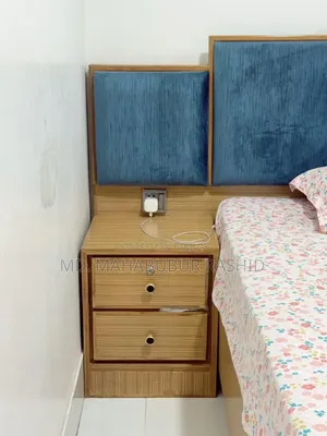 Bed With Side Table