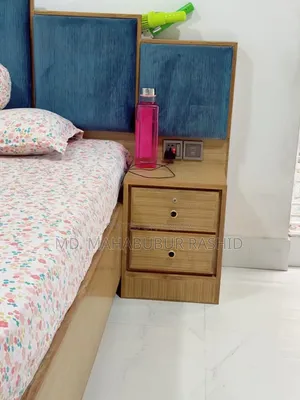 Bed With Side Table