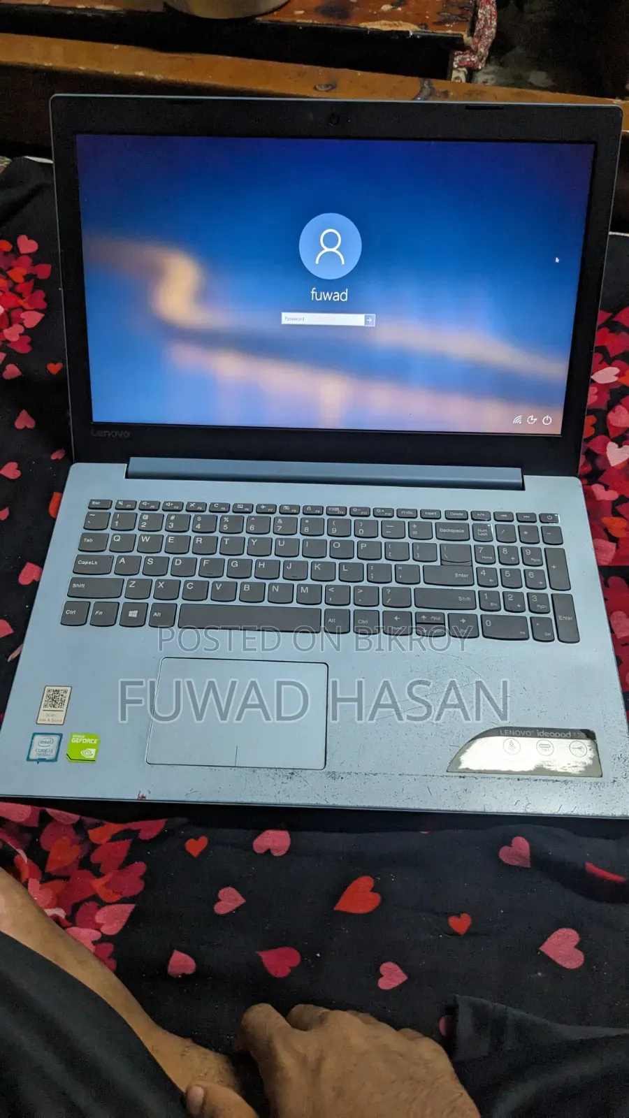 Laptop Lenovo IdeaPad 320 4GB Intel Core i3 HDD 512GB