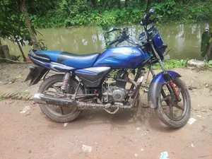 বাজাজ প্লাটিনা ১০০ ২০১৭ নীল