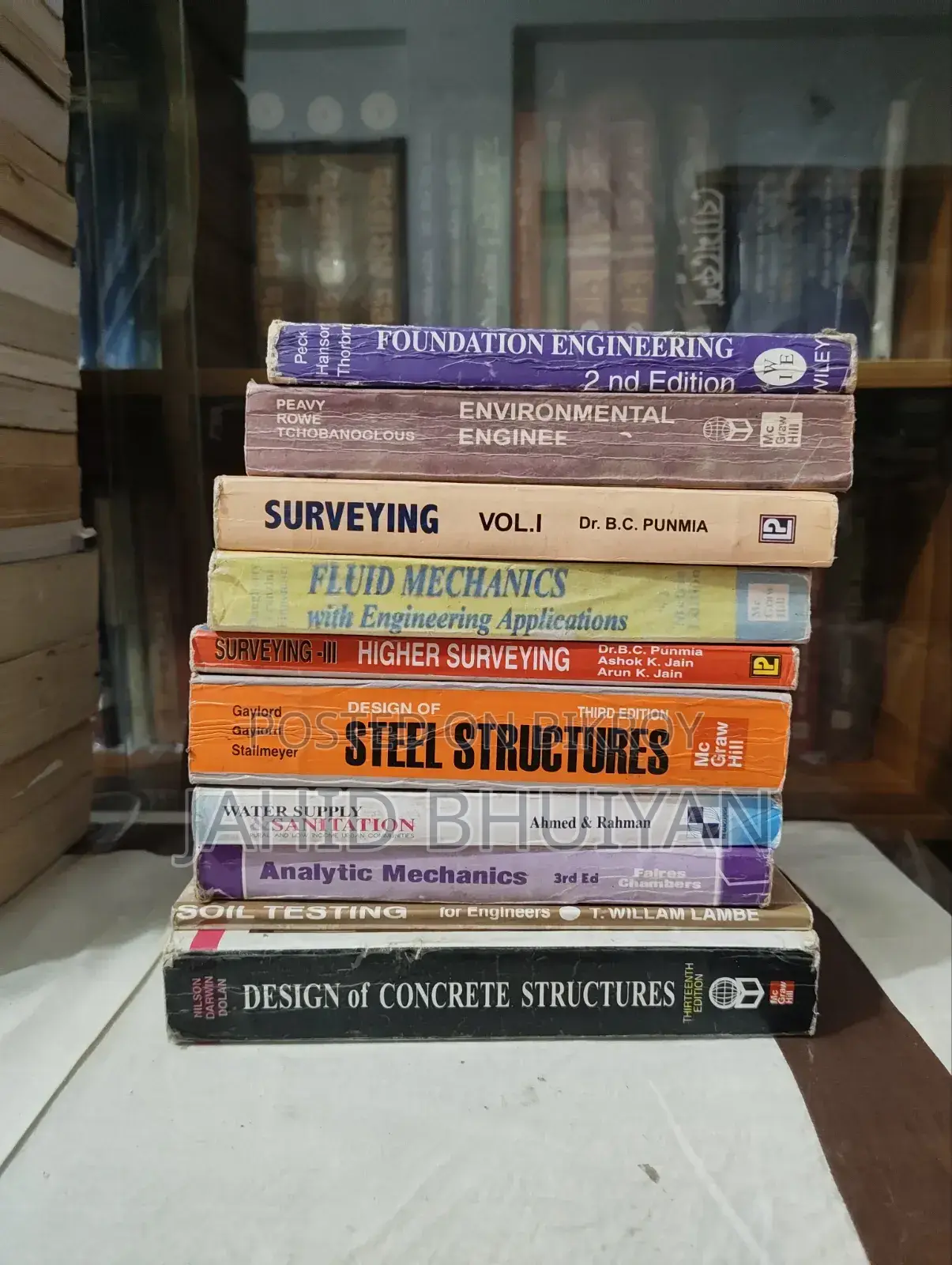 10 Civil Engineering Reference Books for Only 800 Taka.