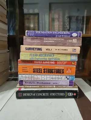 10 Civil Engineering Reference Books for Only 800 Taka.