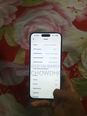 Apple iPhone 15 Pro Max 256 GB Silver