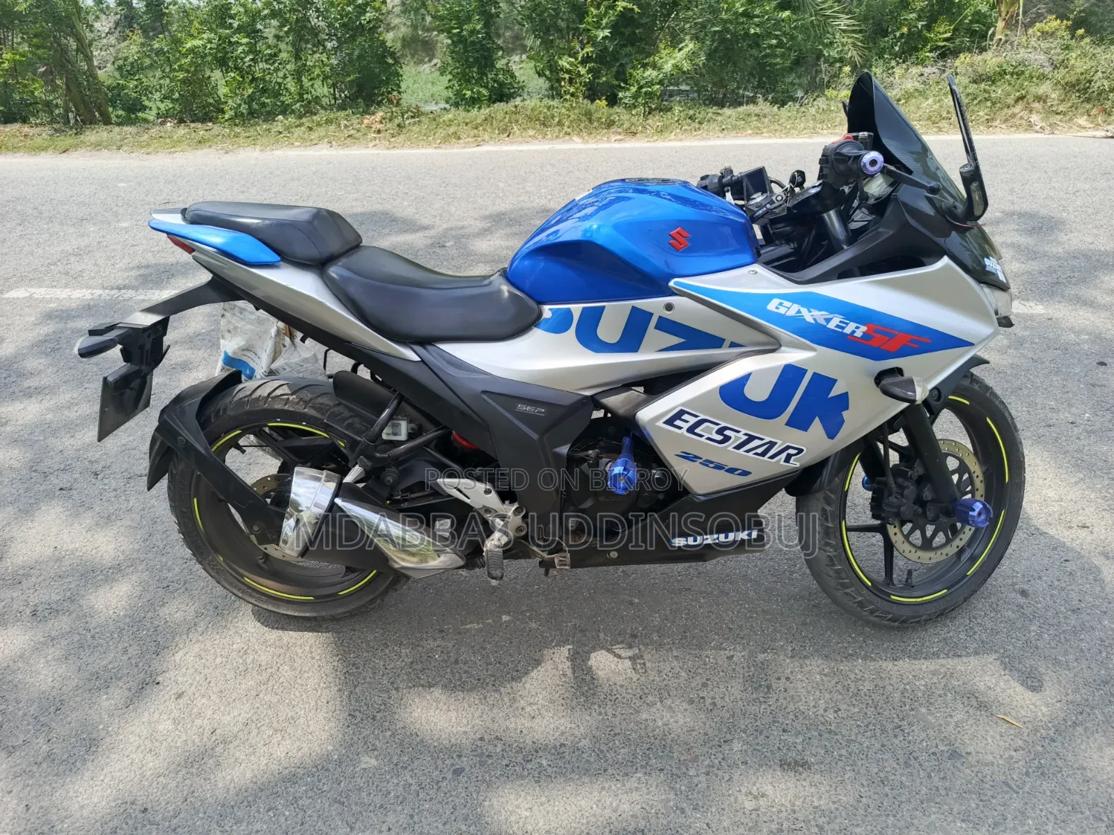 Suzuki Gixxer SF 2021 Blue