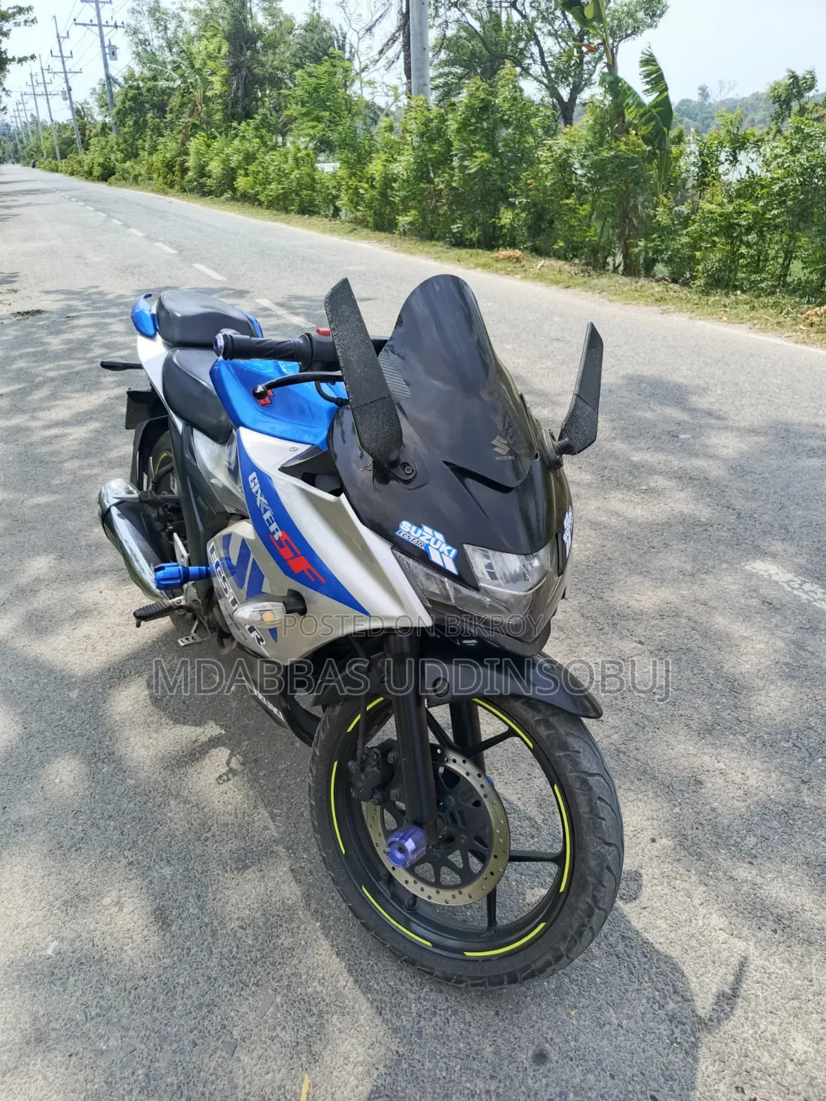 Suzuki Gixxer SF 2021 Blue