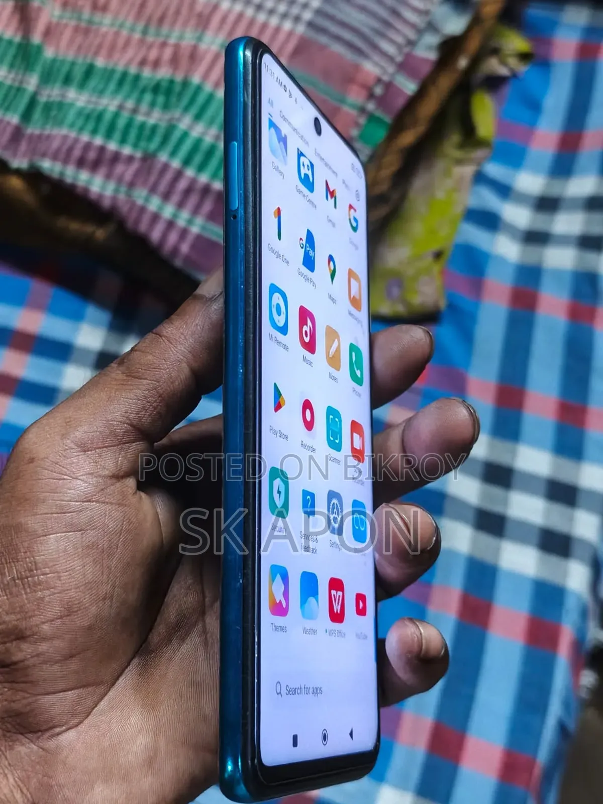 শাওমি রেডমি নোট ১০ ১২৮ জিবি ব্লু
