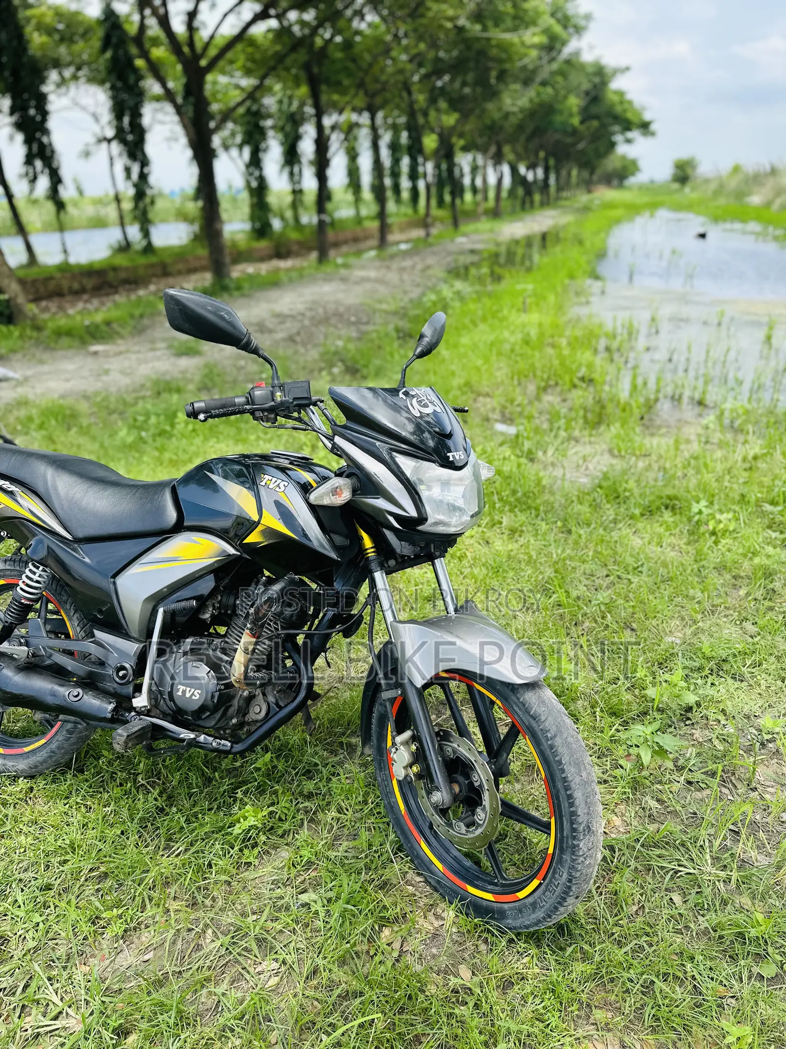 TVS Stryker 125 2023 Yellow