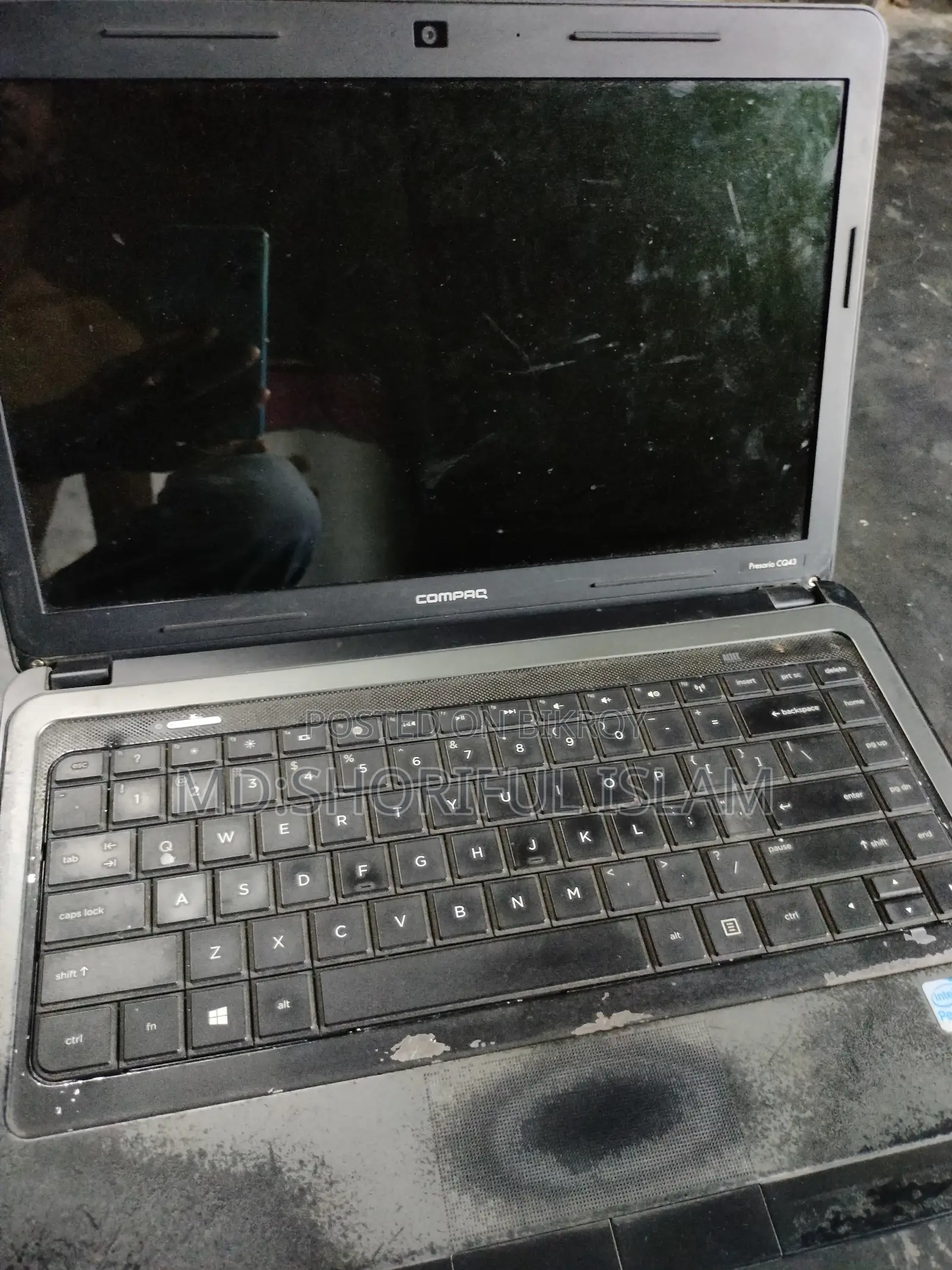 Laptop Compaq 325 2GB Intel Celeron HDD 500GB