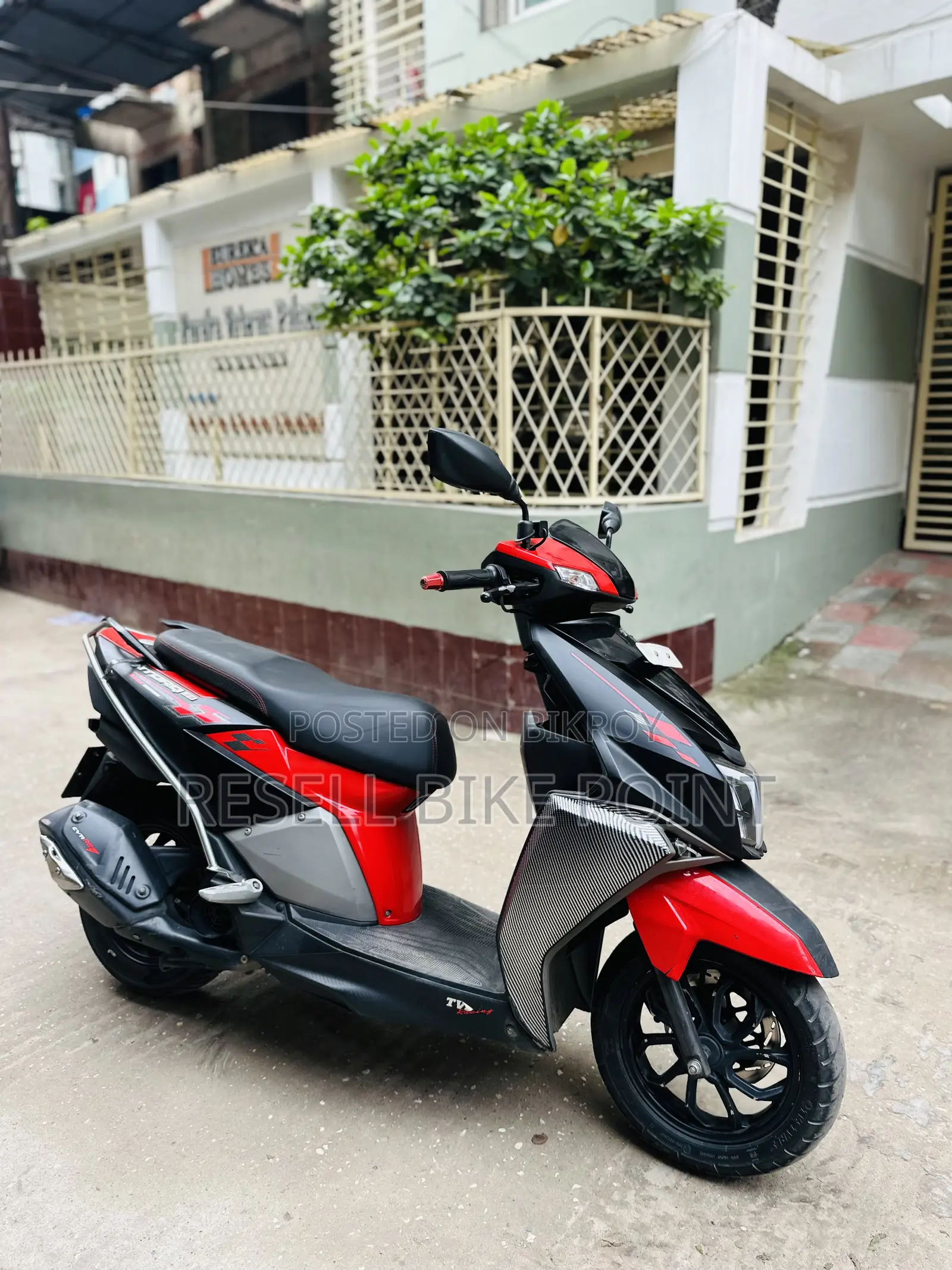 TVS Ntorq 125 2023 Red