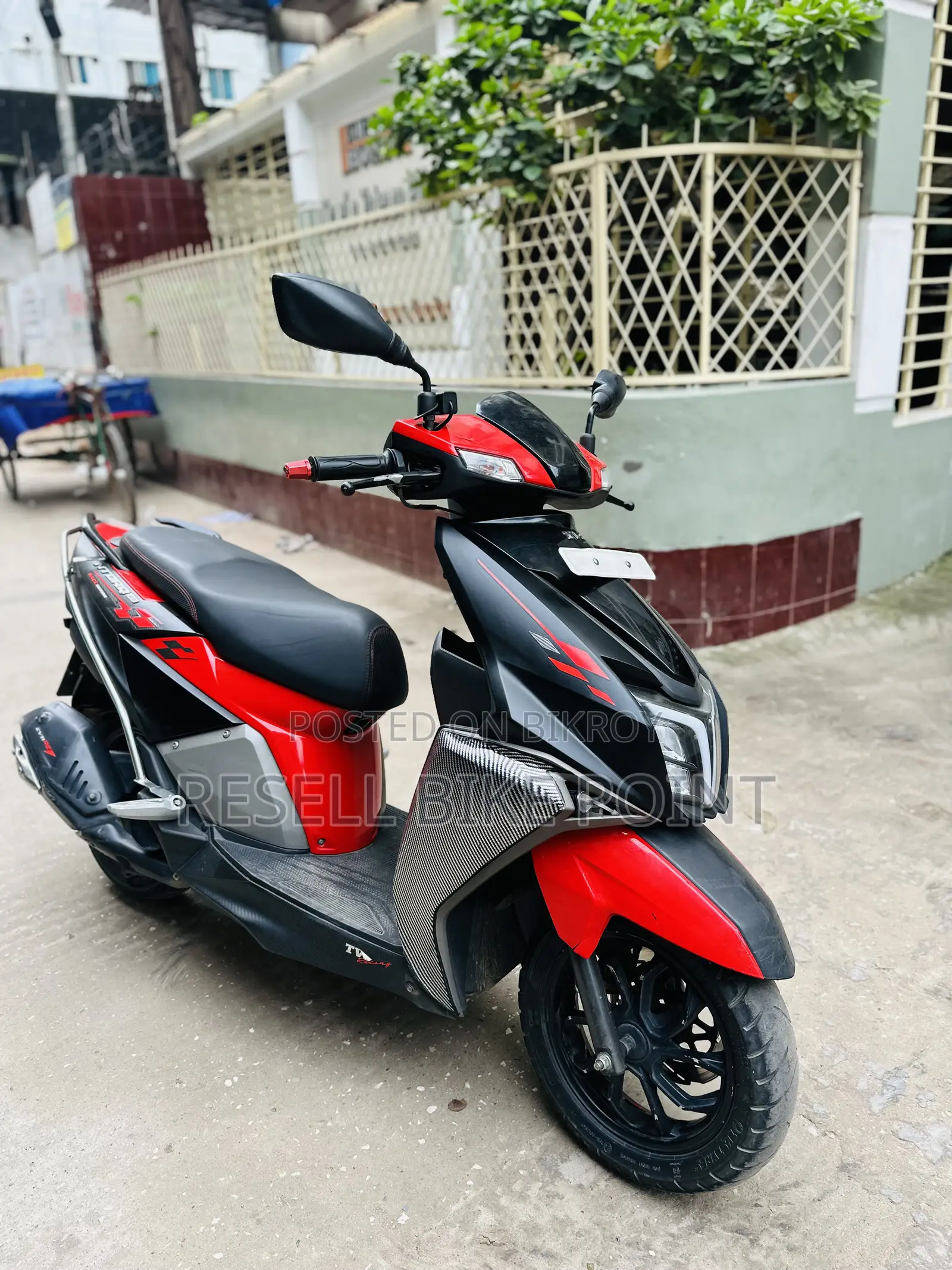 TVS Ntorq 125 2023 Red