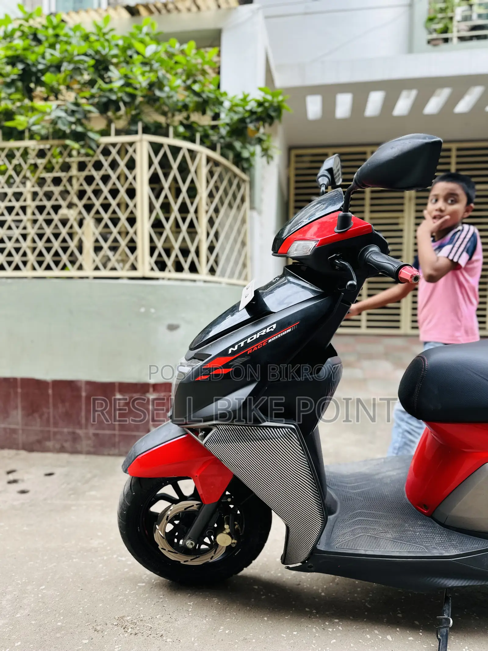 TVS Ntorq 125 2023 Red