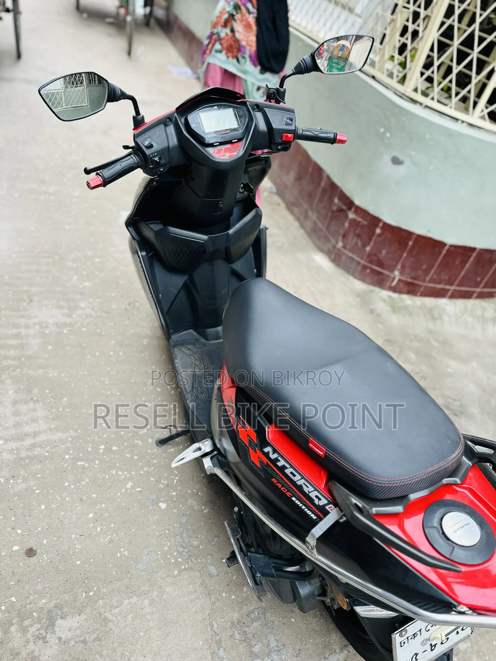 TVS Ntorq 125 2023 Red