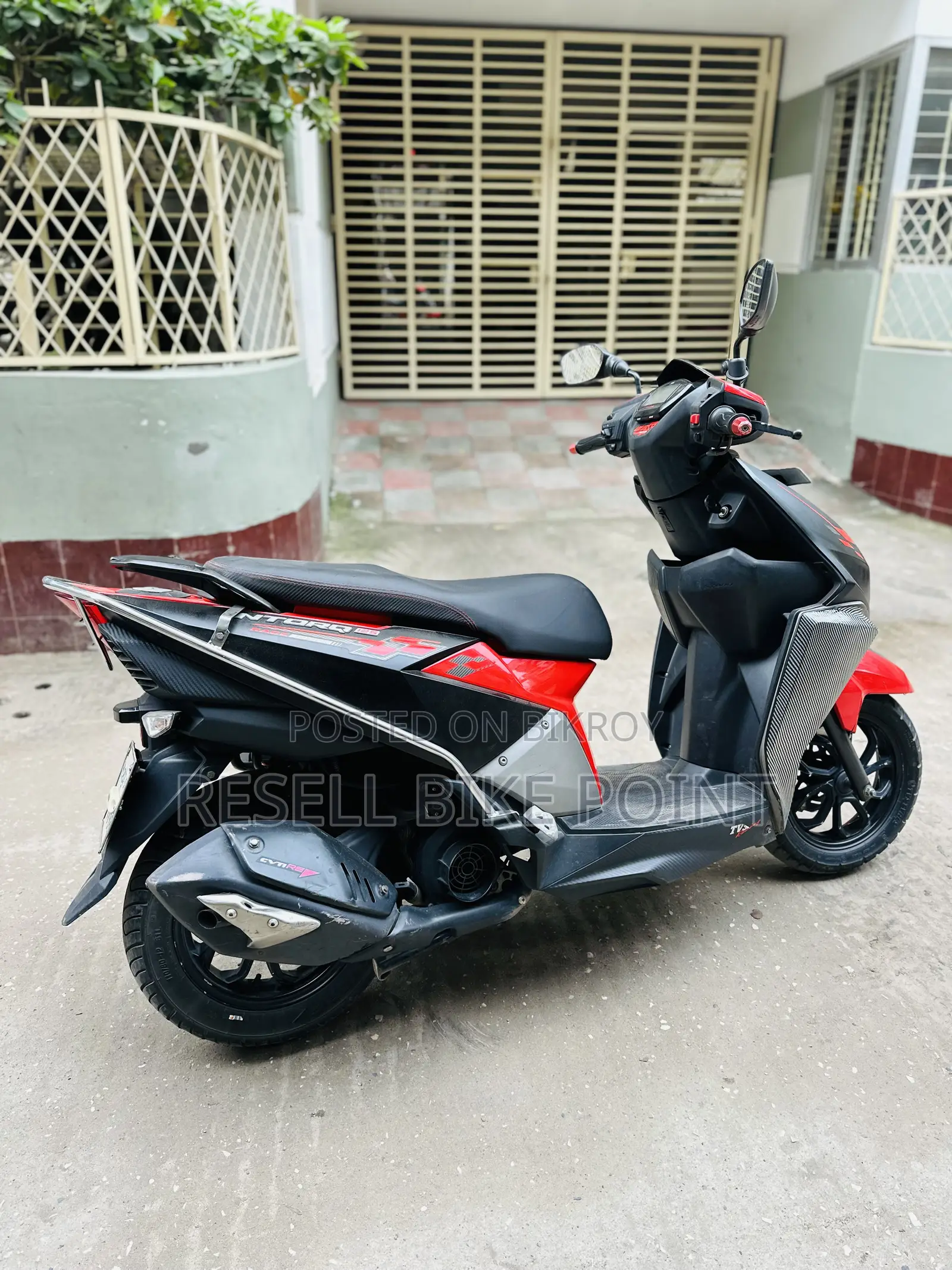 TVS Ntorq 125 2023 Red