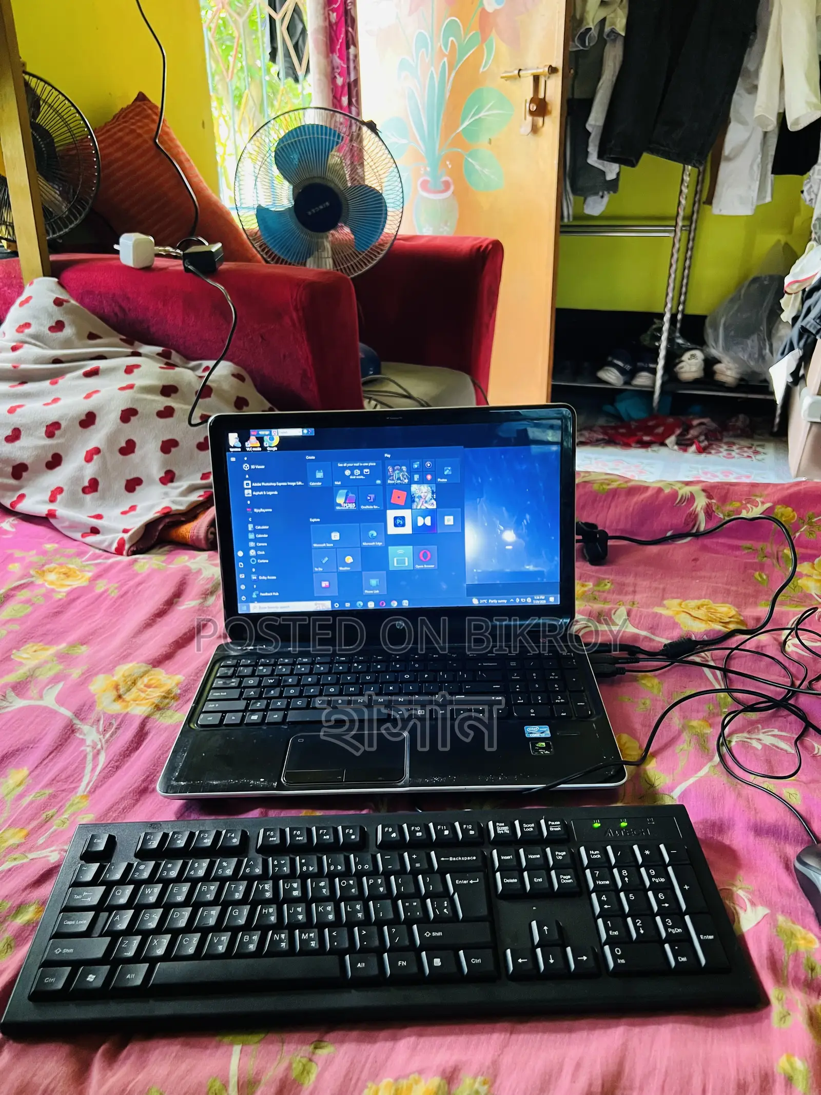 Laptop HP 15 4GB Intel Core i7 SSD 60GB