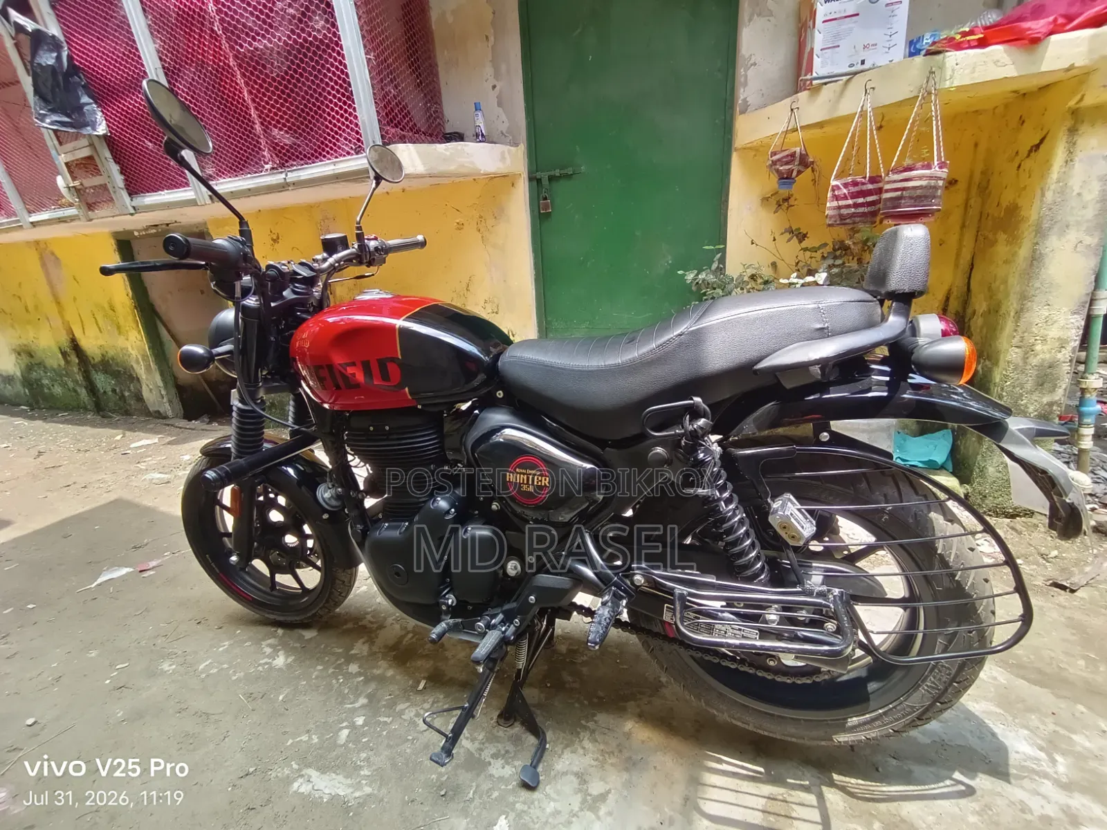 Royal Enfield Hunter 350 2026 Red