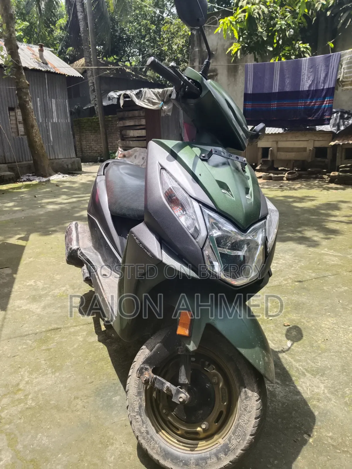 Honda Dio 2022 Green