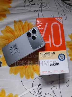 টেকনো স্পার্ক ৪০ ১২৮ জিবি ধূসর