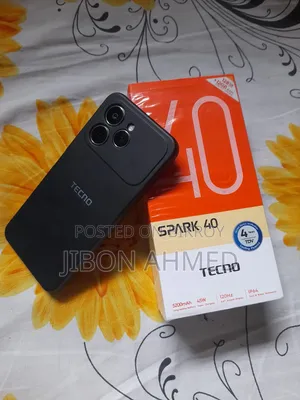 টেকনো স্পার্ক ৪০ ১২৮ জিবি ধূসর