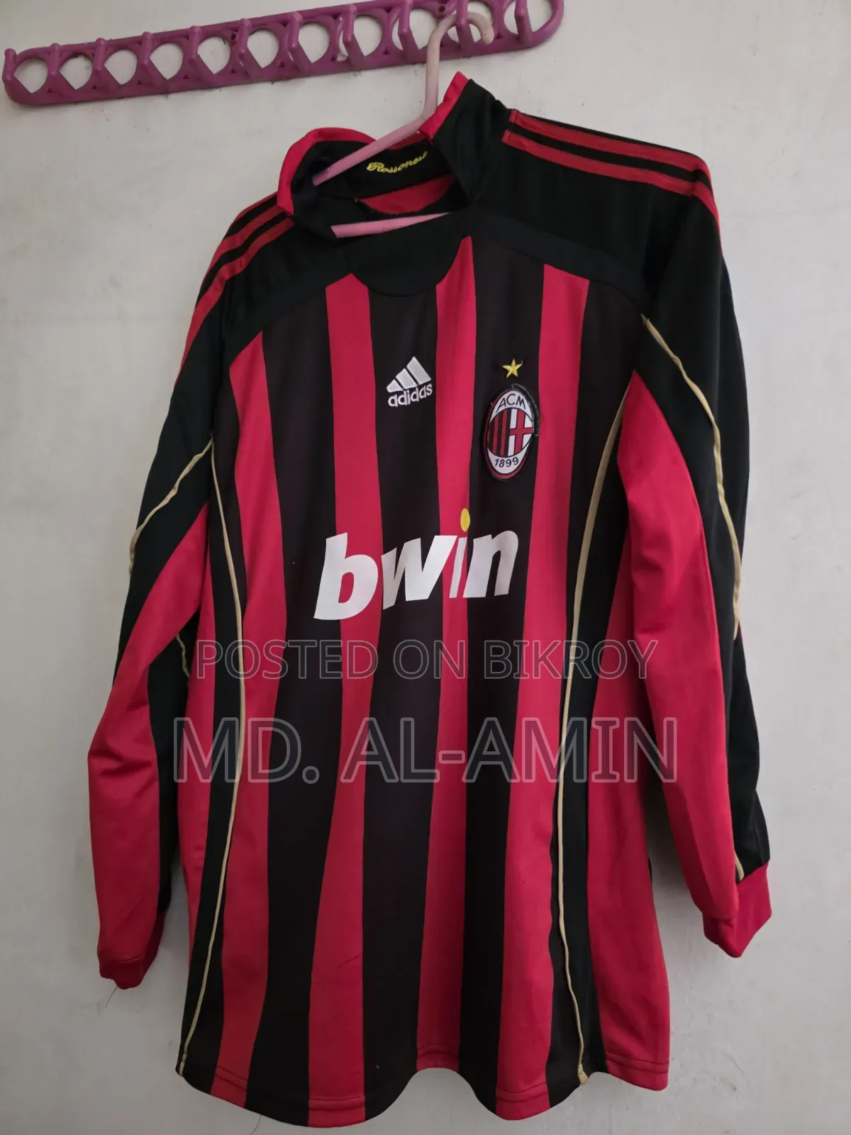 AC Milan 06/07 Home Retro Full Sleeve, Xl