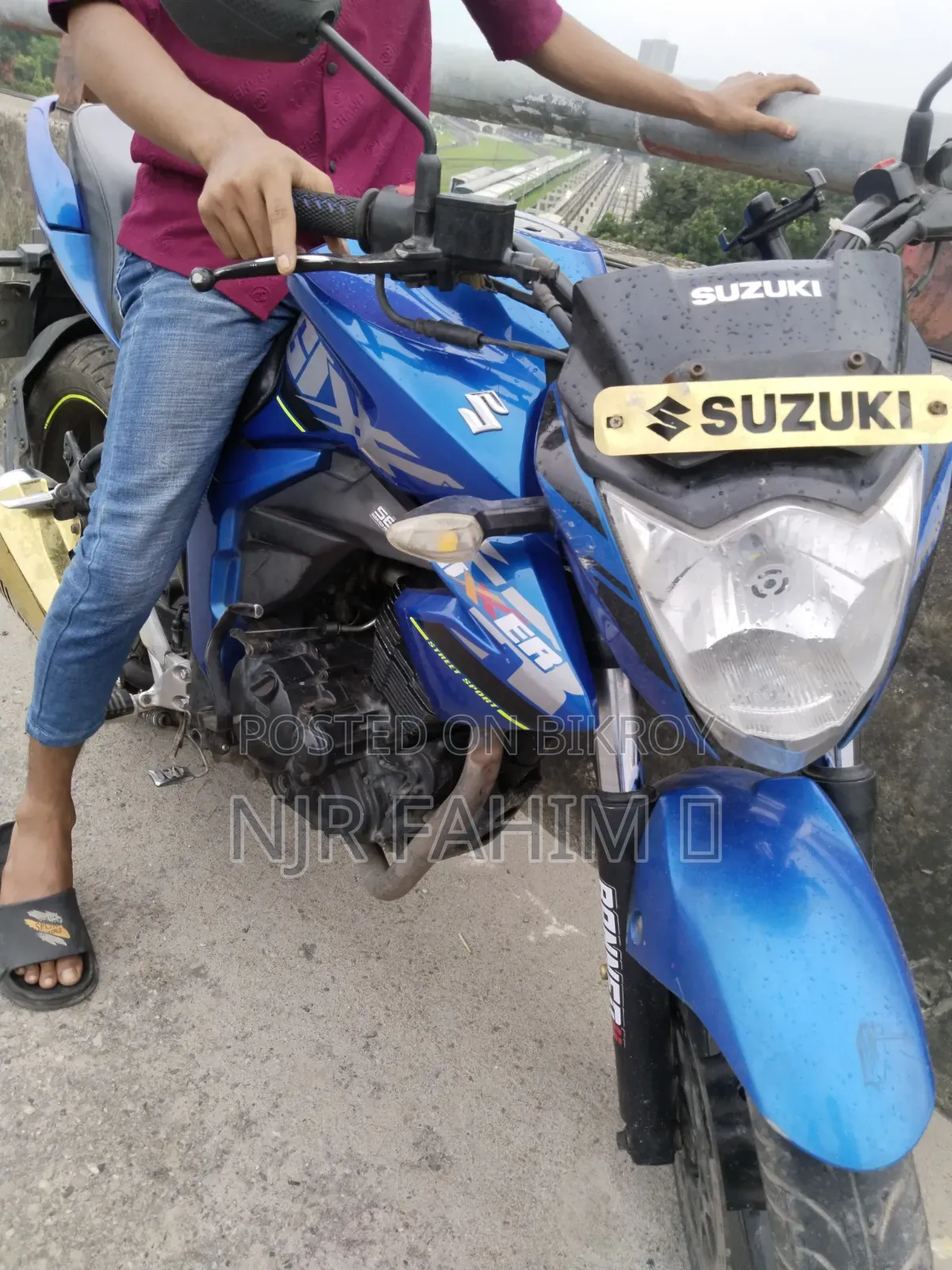 Suzuki Gixxer 2017 Blue
